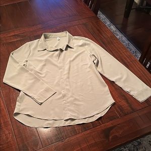 Mint Button-Up Shirt